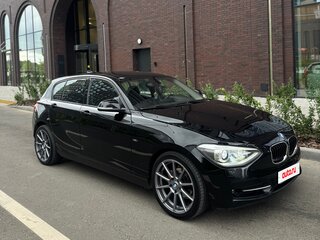2014 BMW 1 серии 116i II (F20/F21), чёрный, 1230000 рублей, вид 2
