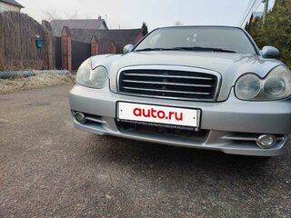 2005 Hyundai Sonata ТагАЗ IV (EF) Рестайлинг, серебристый, 500000 рублей, вид 3