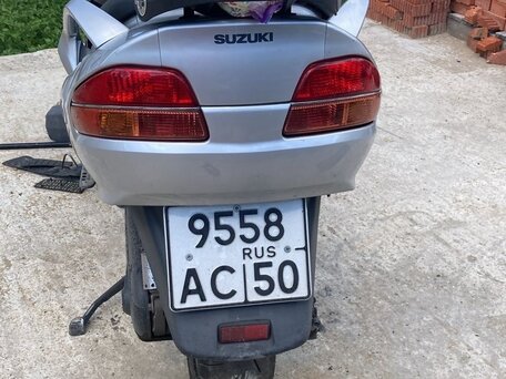 2003 Suzuki Burgman (SkyWave) 650, серебристый, 230000 рублей, вид 1