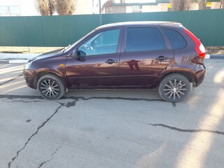 2013 Lada (ВАЗ) Kalina II, пурпурный, 400000 рублей, вид 3