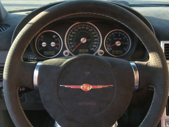 2004 Chrysler Crossfire, чёрный - вид 19