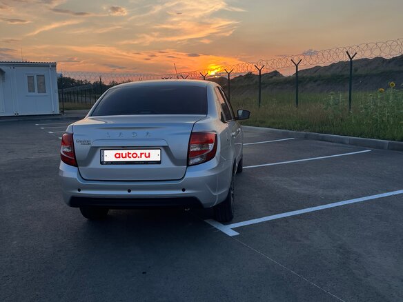 2024 Lada (ВАЗ) Granta Euro-2 I Рестайлинг, серебристый, 1020000 рублей - вид 4