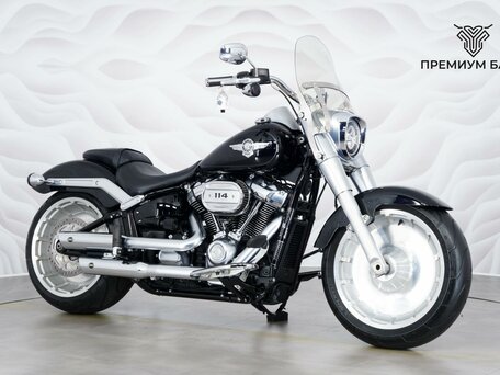 2017 Harley-Davidson Fat Boy, чёрный, 1849000 рублей, вид 5