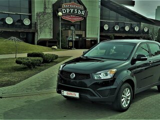 2014 SsangYong Actyon II Рестайлинг, чёрный, 1025008 рублей, вид 3