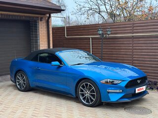 2019 Ford Mustang VI Рестайлинг, синий, 3490000 рублей, вид 2