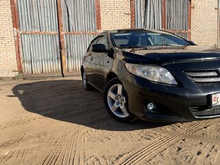 2008 Toyota Corolla X (E140, E150), чёрный, 707000 рублей, вид 3