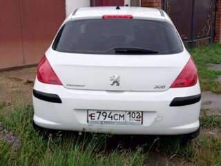 2008 Peugeot 308 I, белый, 600000 рублей, вид 1