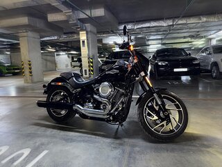 2019 Harley-Davidson Sport Glide, чёрный, 1350000 рублей, вид 1