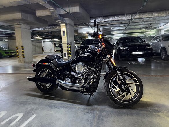 2019 Harley-Davidson Sport Glide, чёрный