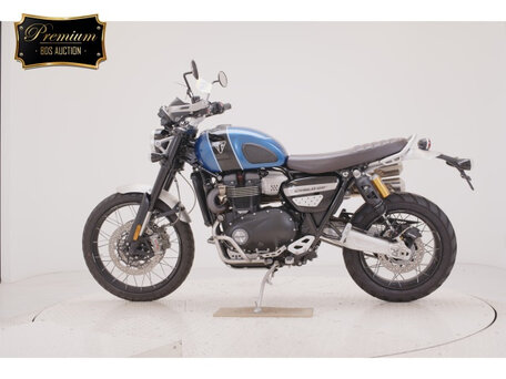 2022 Triumph Scrambler, синий, 1200000 рублей, вид 2