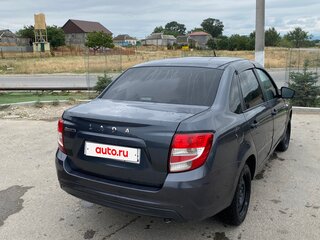2019 Lada (ВАЗ) Granta I Рестайлинг, серый, 580000 рублей, вид 5