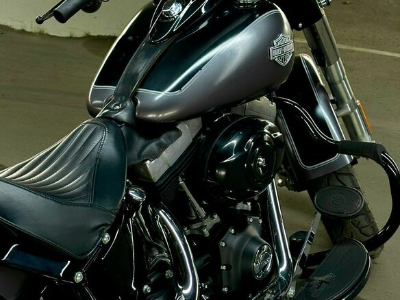 2014 Harley-Davidson Softail Slim, серый, 950000 рублей - вид 20