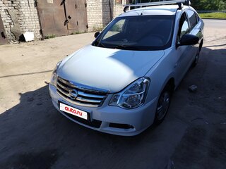 2014 Nissan Almera III (G15), белый, 350000 рублей, вид 1