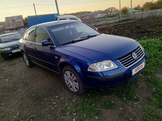2002 Volkswagen Passat B5 Рестайлинг, синий, 350000 рублей, вид 2
