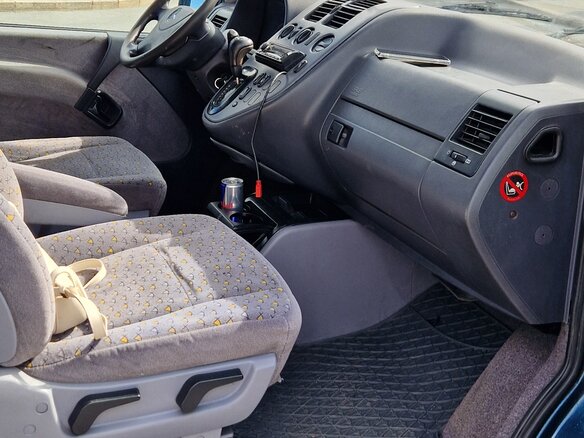 1999 Mercedes-Benz Vito 112 CDI I (W638), зелёный, 790000 рублей - вид 5