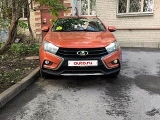 2018 Lada (ВАЗ) Vesta Cross I, оранжевый, 985000 рублей, вид 1