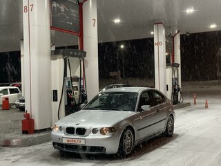 2001 BMW 3 серии Compact 316i IV (E46) Рестайлинг, серебристый, 650000 рублей, вид 2