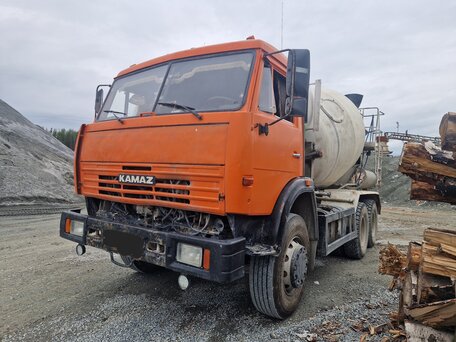 2007 КамАЗ Автобетоносмеситель, оранжевый, 1400000 рублей, вид 1
