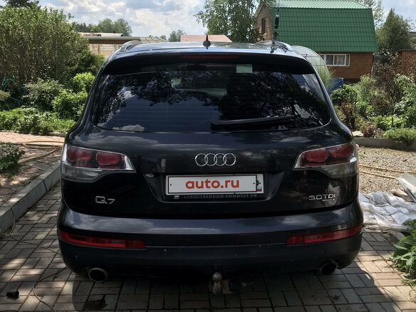 2008 Audi Q7 I (4L), чёрный, 1400000 рублей - вид 4