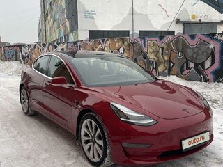 2018 Tesla Model 3 Long Range I, красный, 2590000 рублей, вид 2