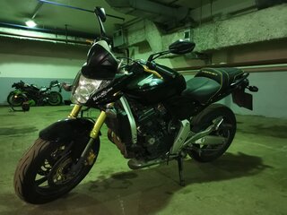 2007 Honda CB 600F Hornet, чёрный, 490000 рублей, вид 1