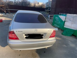 2003 Mercedes-Benz S-Класс 500 Long IV (W220) Рестайлинг, серебристый, 550000 рублей, вид 3
