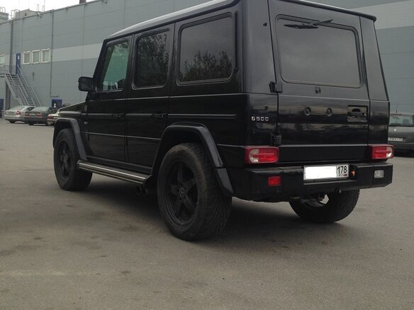 2005 Mercedes-Benz G-Класс 500 II (W463), чёрный - вид 6