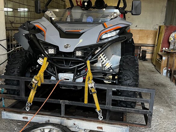 2020 CFMoto ZFORCE 1000, серый, 1800000 рублей