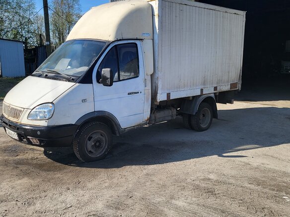 2005 ГАЗ ГАЗель (3302), белый, 220000 рублей - вид 1