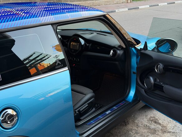 2016 Mini Hatch Cooper S III (F55/F56), голубой - вид 11