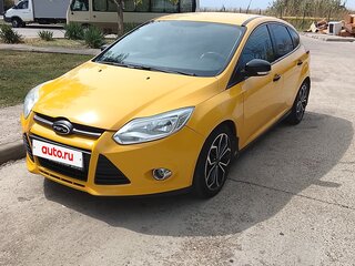 2012 Ford Focus III, жёлтый, 850000 рублей, вид 1