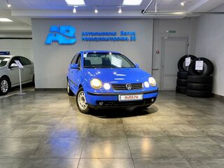 2003 Volkswagen Polo IV, синий, 455000 рублей, вид 1