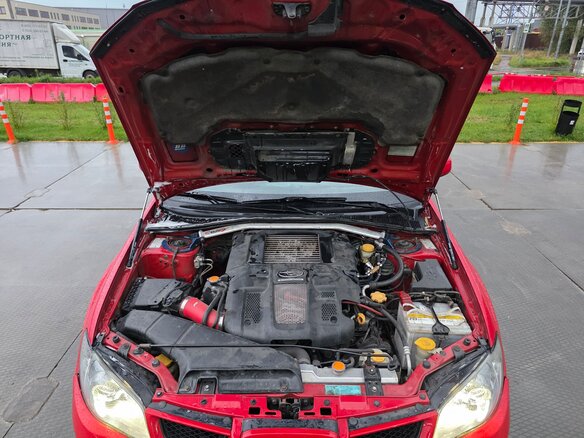 2006 Subaru Impreza II Рестайлинг 2, красный, 1250000 рублей - вид 21
