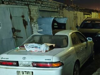 1993 Toyota Mark II VII (X90), белый, 140000 рублей, вид 2