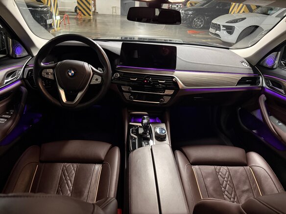 2023 BMW 5 серии 530i xDrive VII (G30/G31/G38) Рестайлинг, синий, 6239000 рублей - вид 6