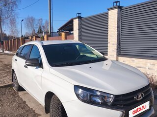 2021 Lada (ВАЗ) Vesta SW I, белый, 1100000 рублей, вид 1