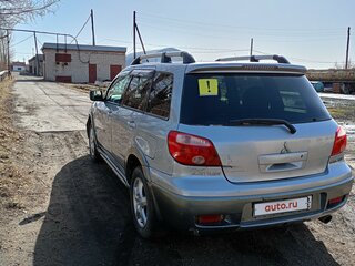 2004 Mitsubishi Airtrek Sport Gear I Рестайлинг, серый, 680000 рублей, вид 5