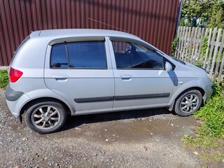 2009 Hyundai Getz I Рестайлинг, серебристый, 490000 рублей, вид 1