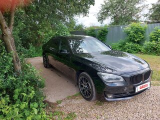 2013 BMW 7 серии Long 750Li xDrive V (F01/F02/F04) Рестайлинг, чёрный, 1850000 рублей, вид 2