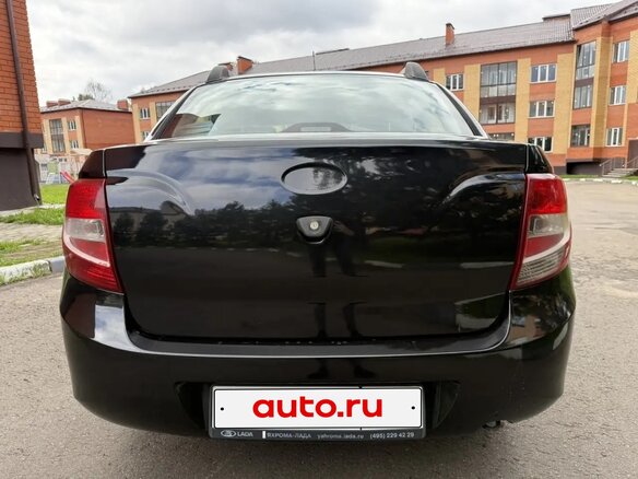 2017 Lada (ВАЗ) Granta I, чёрный, 370000 рублей - вид 5