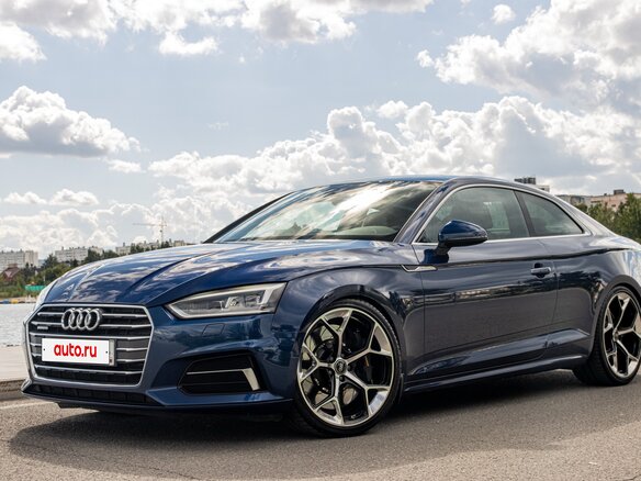 2017 Audi A5 II (F5), синий, 2969000 рублей