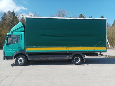 2002 Mercedes-Benz Atego, зелёный, 1000000 рублей, вид 3