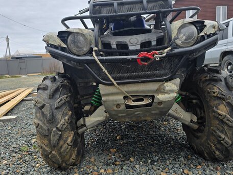 2014 Yamaha Grizzly 700, серый, 830000 рублей, вид 5