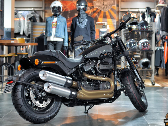 2024 Harley-Davidson Fat Bob, чёрный, 3100000 рублей - вид 11