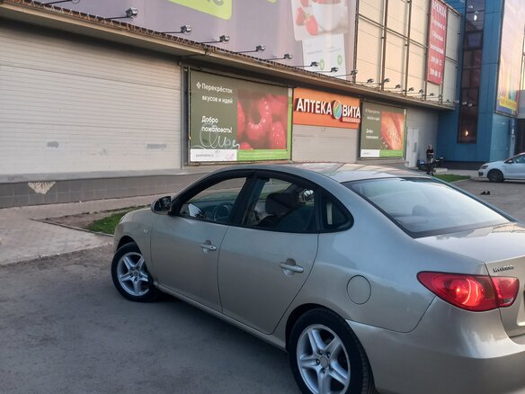 2007 Hyundai Elantra IV (HD), бежевый, 495000 рублей - вид 6