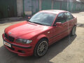 2003 BMW 3 серии 325xi IV (E46) Рестайлинг, красный - вид 1