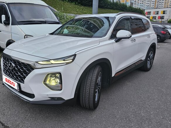 2020 Hyundai Santa Fe IV, белый - вид 1