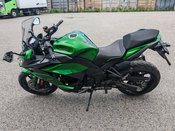 2020 Kawasaki Z 1000SX, зелёный, 1025000 рублей - вид 3