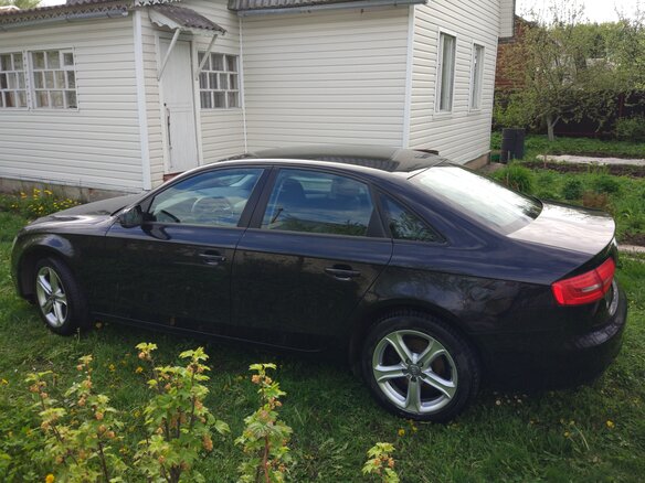 2013 Audi A4 IV (B8) Рестайлинг, чёрный - вид 8
