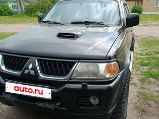 2005 Mitsubishi Pajero Sport I Рестайлинг, чёрный, 820000 рублей, вид 2